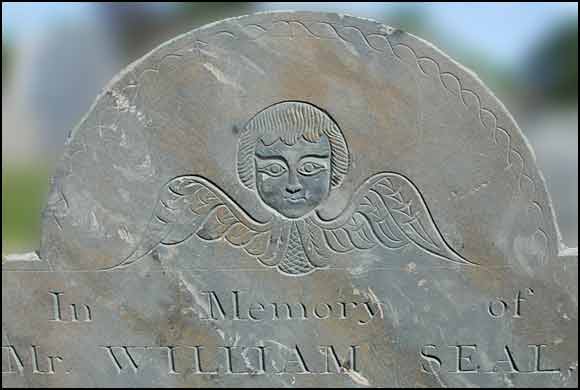 Tympanum of William Seal (1797) stone.