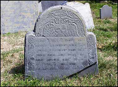 Mary Elithrop (1717) Headstone.