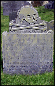 Gravestone of Susanna Orne