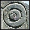 Detail from border on Joseph Selman headstone.