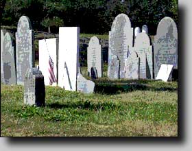 Old Burial Hill, Marblehead, Massachusetts.